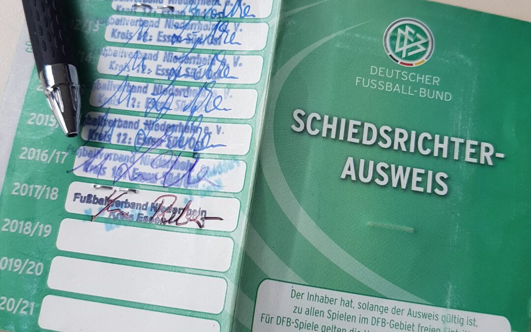Verlängerung der Schiedsrichter-Ausweise