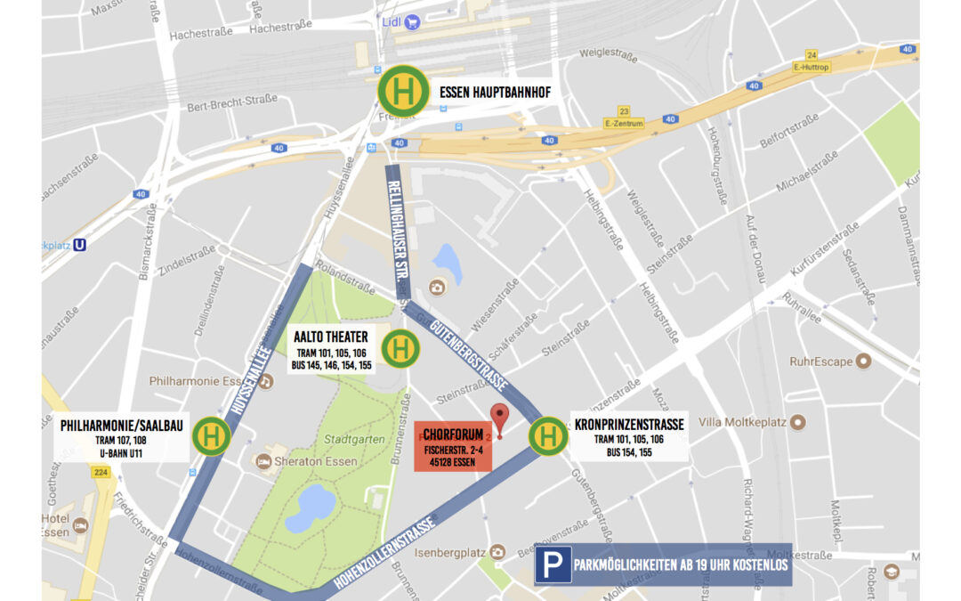 Anfahrt zum neuen Schulungsort