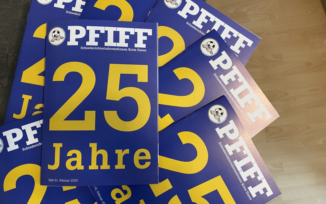 25 Jahre Pfiff! Neues Magazin online