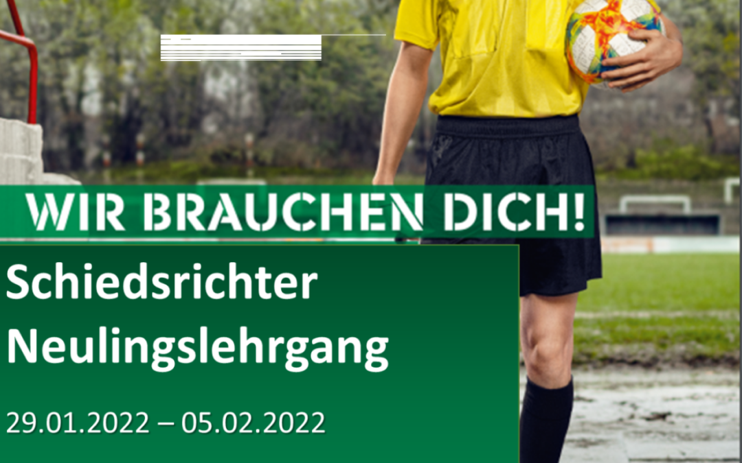 Jetzt zum Neulingslehrgang anmelden