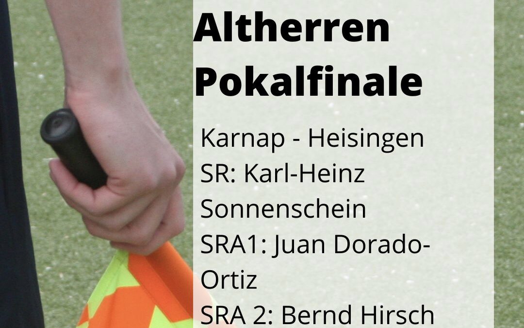 Altherren – Pokalendspiel 2022